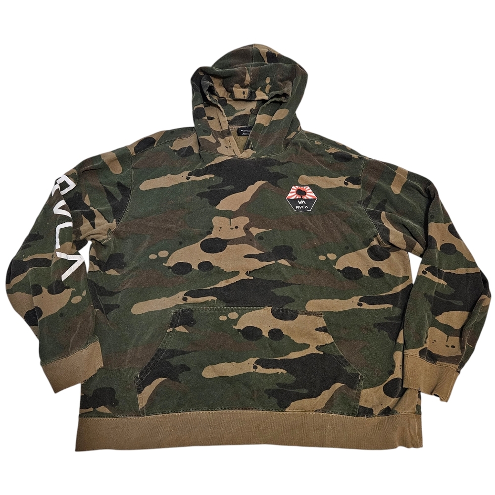 RVCA Camouflage Hoodie